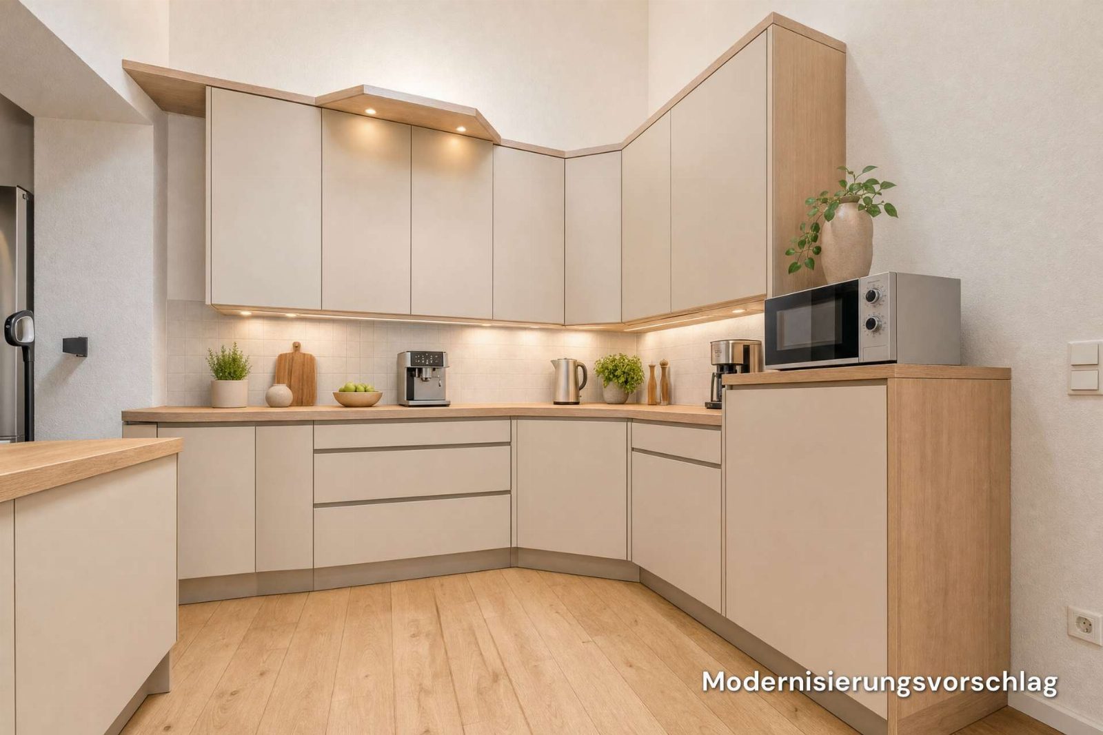 Hinterhaus · Küche – Modernisierungsvorschlag
